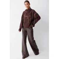 Кофта Люше 4242 коричневый