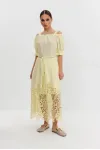 Платье Vesnaletto 4457-1 желтый