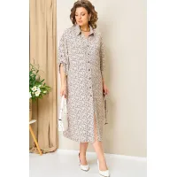 Платье Volna 1408 светло-бежеваый