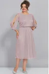 Платье Mira Fashion 5446 пыльная роза
