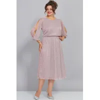Платье Mira Fashion 5446 пыльная роза