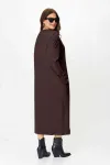 Платье Sova 11255 коричневый
