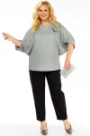 Блузка Элль-Стиль 2436а серый
