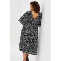 Платье Begimoda 1035 черно-белый