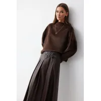 Кофта Люше 4233 коричневый