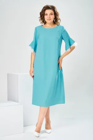 Платье Romanovich 1-2910 бирюза