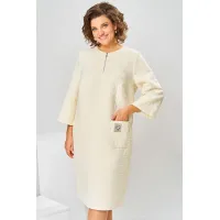 Платье Romanovich 1-2852 молочный Платье Romanovich 1-2852 молочный