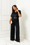 Комбинезон Beautiful & Free 6391 чёрный/бархатный Комбинезон Beautiful & Free 6391 чёрный/бархатный