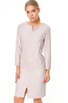 Платье Talia Fashion 410 геометрический  мелкий принт в светлых оттенках