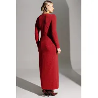 Платье Мода-Юрс 25-2879 красный