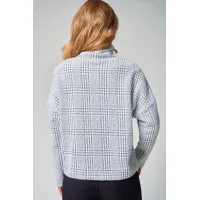 Кофта Laikony L-001-1 клетка графит Кофта Laikony L-001-1 клетка графит