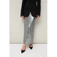 Юбка Pur Pur 11-259/3 Серебристый