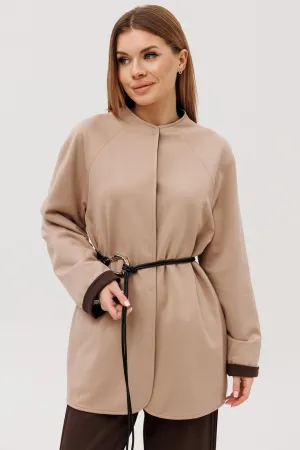 Пиджак Faufilure C592 бежевый