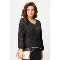 Кофта Fita 20721 Ираида черно-золотистый
