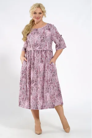 Платье Медея И К 2167 фиолетовый