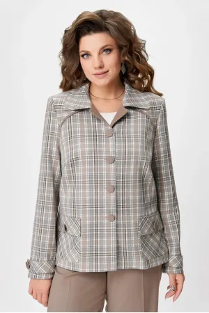 Пиджак Fita 20751 Венциана бежево-коричневый