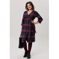 Платье Anelli 1728 Винная геометрия