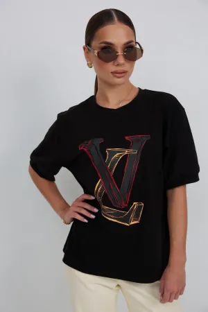 Майка Vesnaletto 4421-2 черный