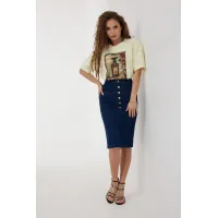 Юбка Vesnaletto 4380 синий