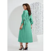 Платье Mira Fashion 5552-2 бирюза
