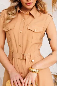 Платье Agatti 5750-1 песочный