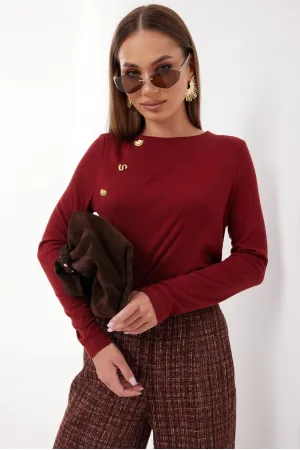 Кофта Vesnaletto 4307 бордовый