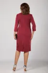 Платье Орхидея Люкс 1370-3 Красный