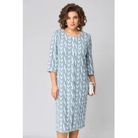 Платье Орхидея Люкс 1500 Голубой