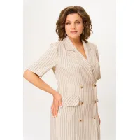 Платье Орхидея Люкс 1594 Бежевый