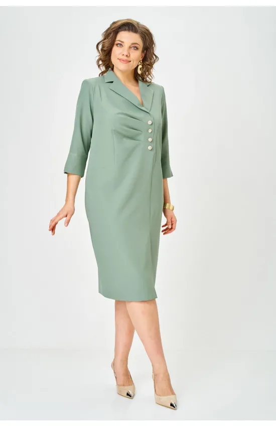 Платье Vilena Fashion 1132 полынь