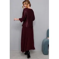 Платье Amori 9821 вишня