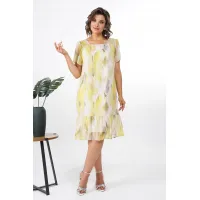 Платье Alani 2377 оттенки желтого