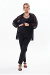 Блузка Condra Deluxe 16226 черный