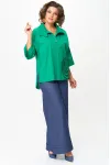 Блузка Michel Chic 786/1 изумрудный