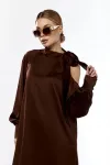 Платье Talia Fashion 437 коричневый