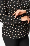 Блузка Svetlana Style 2173 черный горох