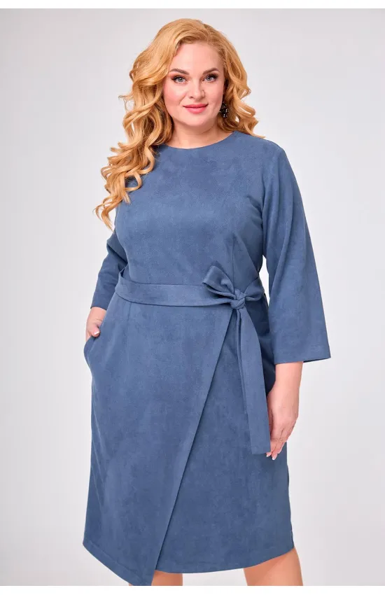 Платье Anelli 1155 синий