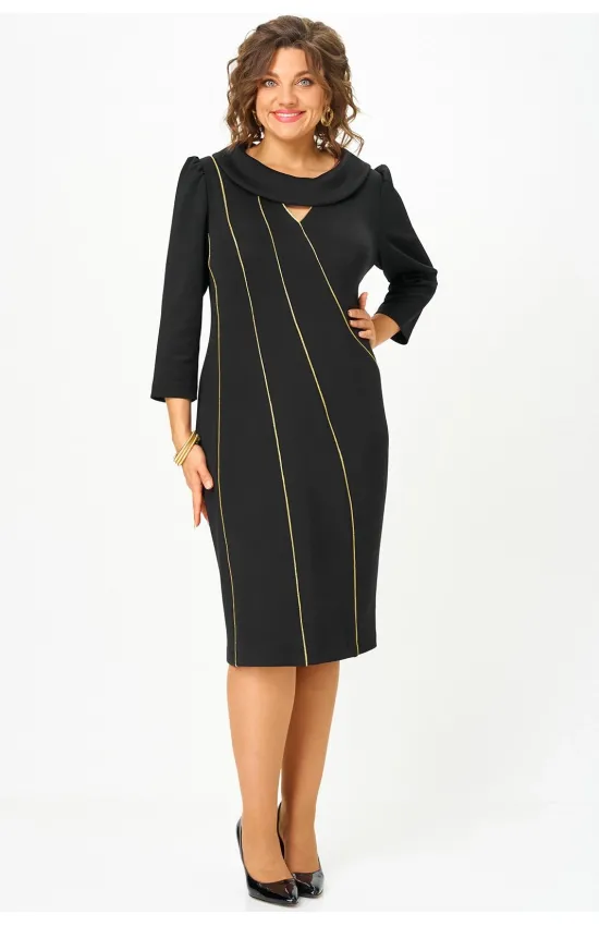 Платье Mira Fashion 5658 черный