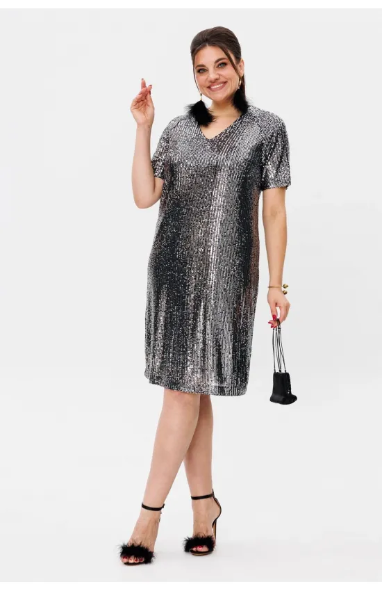 Платье Anelli 1797 серебро