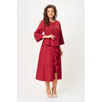 Платье Кокетка И К 1520 красный