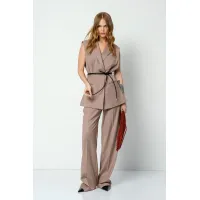 Жилет Pirs 5845 серо-бежевый Жилет Pirs 5845 серо-бежевый