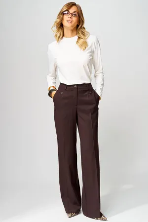 Брюки Laikony L-942-2 шоколадный