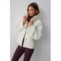 Пальто Люше 4229 молоко