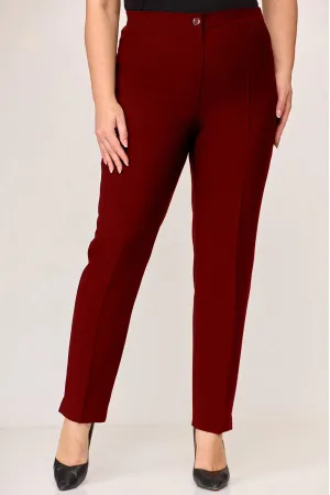 Брюки Элль-Стиль 2002-9 бордовый