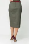 Юбка Белэльстиль 598-302 олива