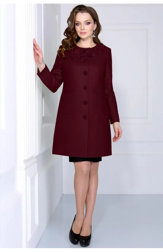 Пальто Matini 2867 марсала