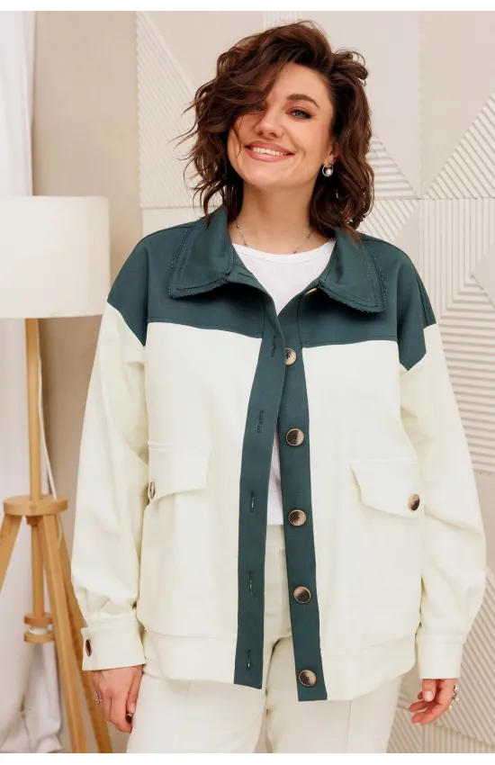 Куртка Begimoda 2018 молочный