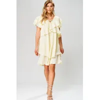 Платье Laikony L-033 ваниль Платье Laikony L-033 ваниль