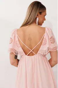 Платье Мода-Юрс 26-2980 пудра