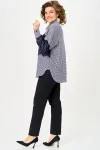 Блузка Svetlana Style 5032 синий+узор Блузка Svetlana Style 5032 синий+узор